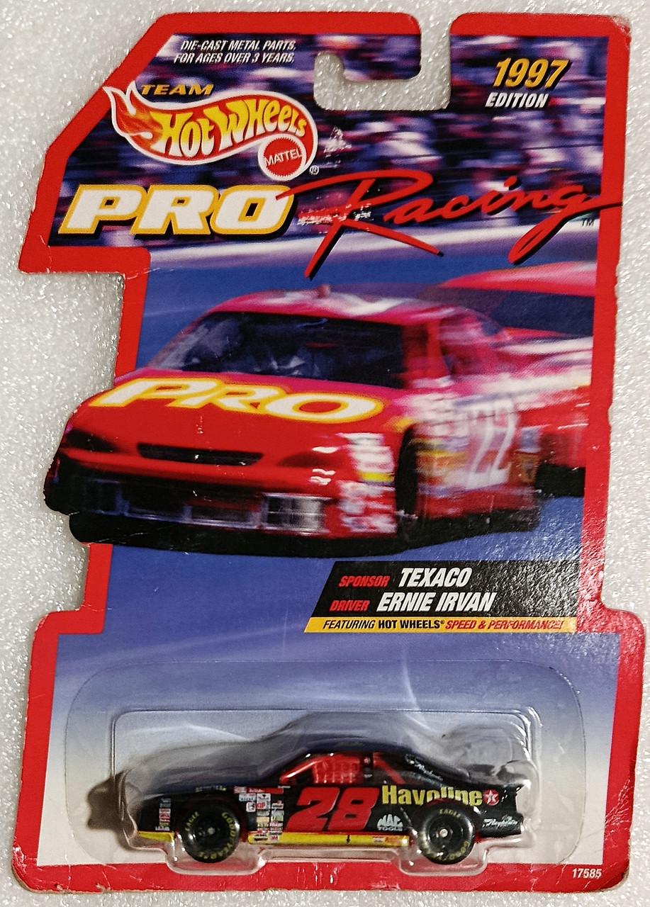 Игрушечная машинка Hot Wheels Ford Thunderbird Texaco Havoline №28 Ernie Irvan 1997 Pro Racing NASCAR (17585)