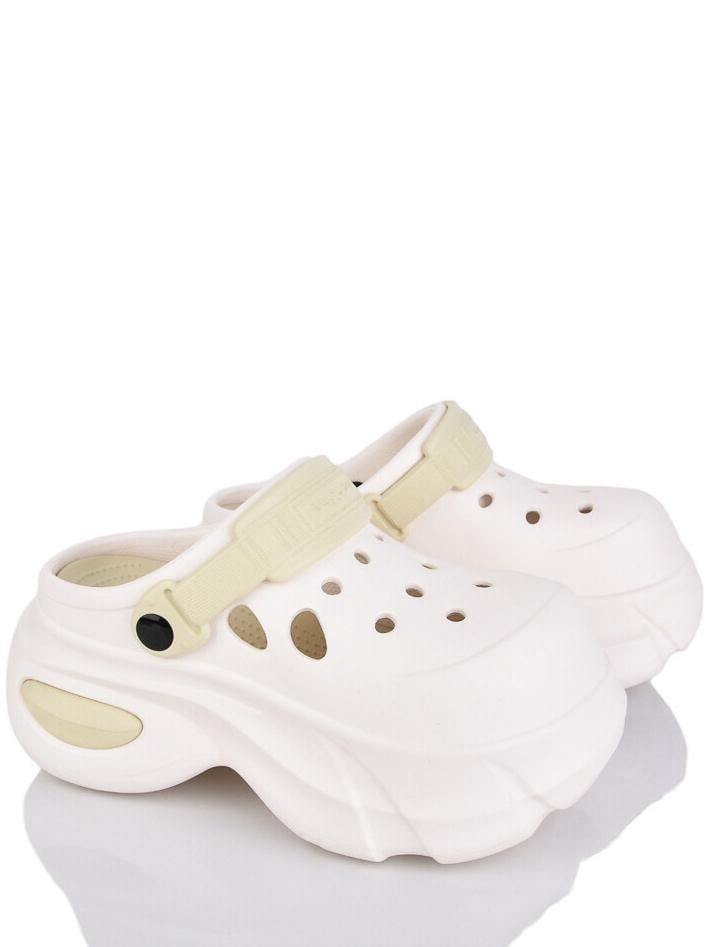 Кроксы luck Line N24506-390 р. 40 Молочный