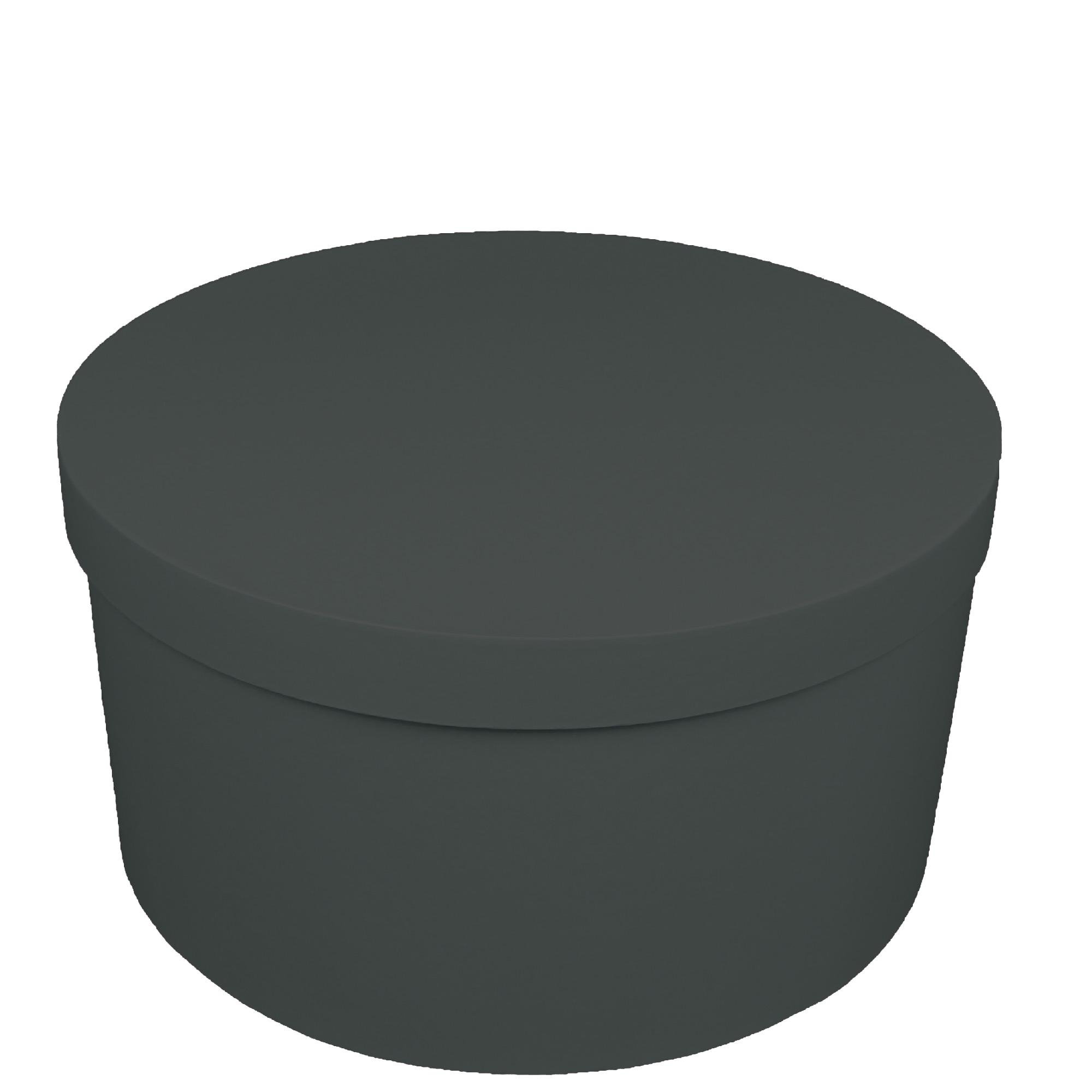 Коробка Perfectbox цилиндрическая матовая 20х40 см Черный (445)