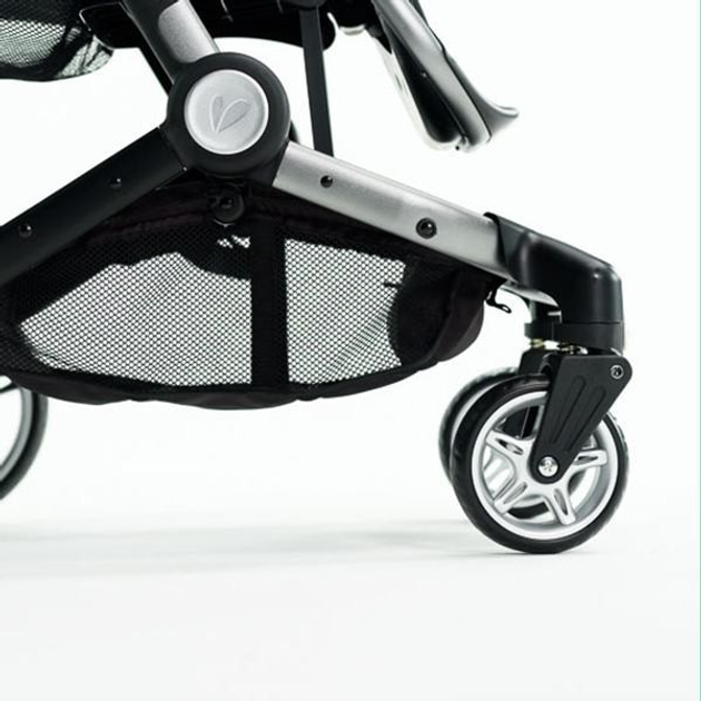 Коляска 2в1 Larktale Coast Longreef Navy с черной трубкой - фото 6