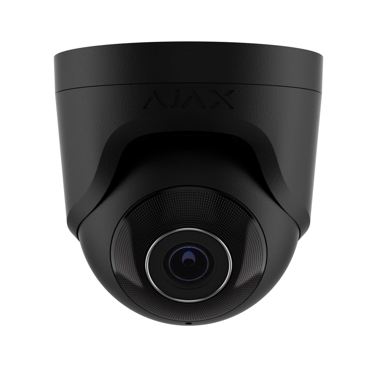 Камера дротова охоронна IP Ajax TurretCam 5 Mp/2,8 мм Black (3074802950) Камера дротова охоронна IP Ajax TurretCam 5 Mp/2,8 мм Black (3074802950)