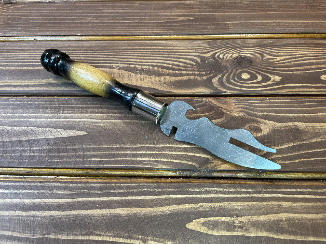 Вилка-нож Gradient для снятия шашлыка