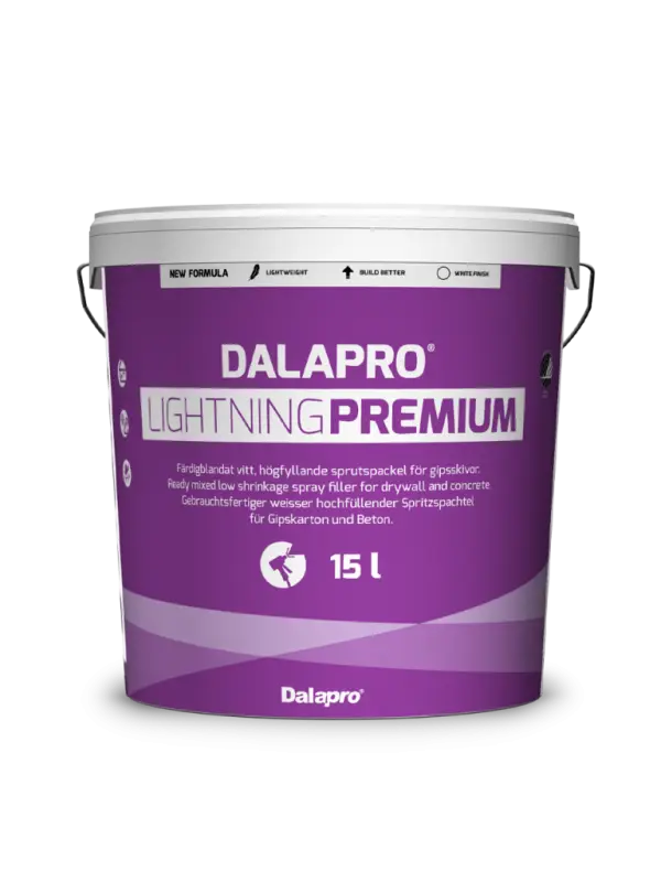 Шпаклівка полімерна Dalapro Lightning Premium 15 л (2580525935)