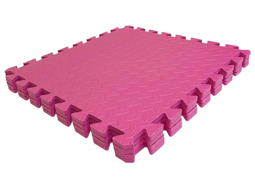 Підлога м'яка-пазл EVA 500х500х10 мм Рожевий (1029726306) - фото 2 Підлога м'яка-пазл EVA 500х500х10 мм Рожевий (1029726306) - фото 2