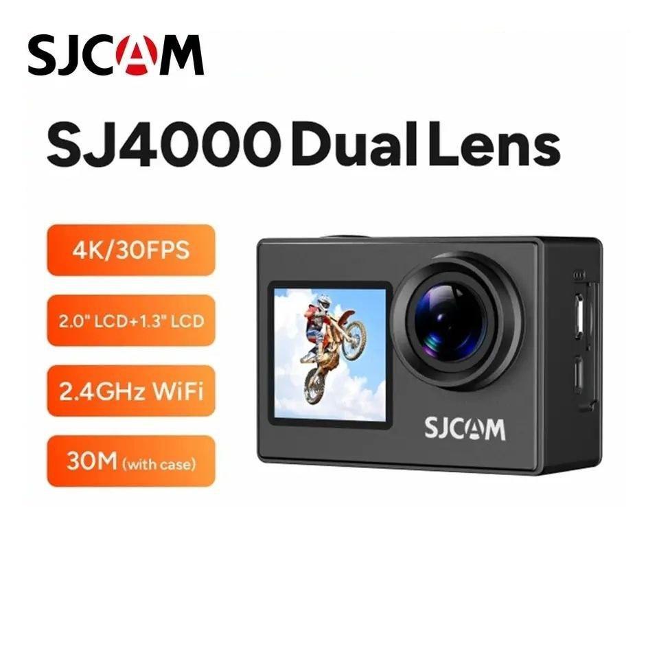 Экшн-камера SJCAM SJ4000 Dual Screen 3840x2160 900 мАч (613081) - фото 2