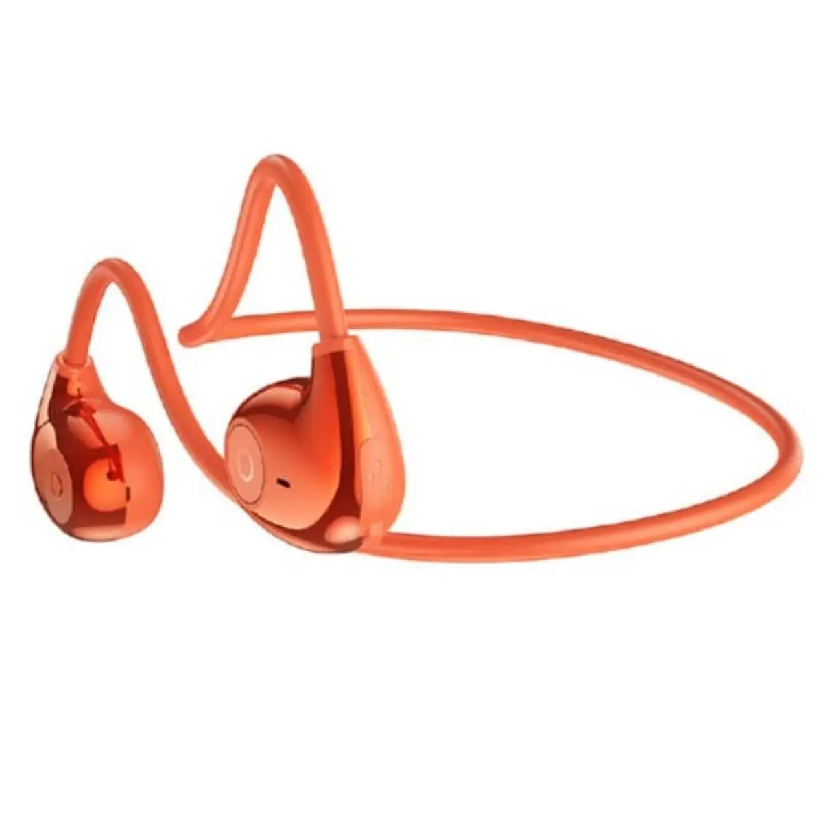 Наушники Borofone BE63 Talent Air Conduction BT headset Sun Red - фото 4