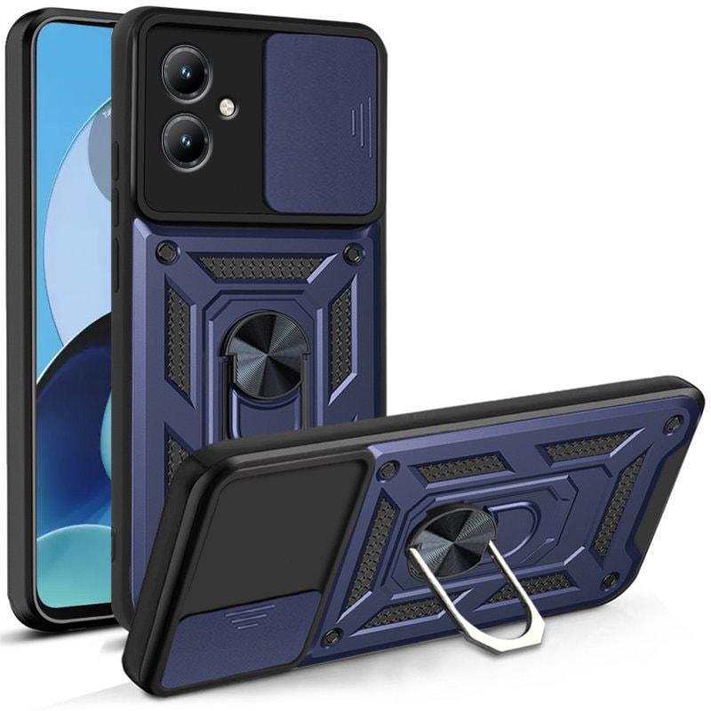 Чехол с защитой камеры 3DGuard Motorola G14 Blue (33857-28)