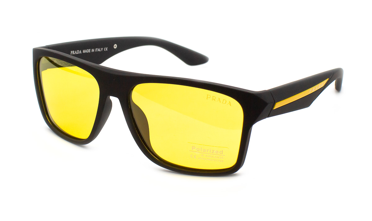 Очки антифары P6674-C5 поляризационные мужские пластиковая оправа (40401)