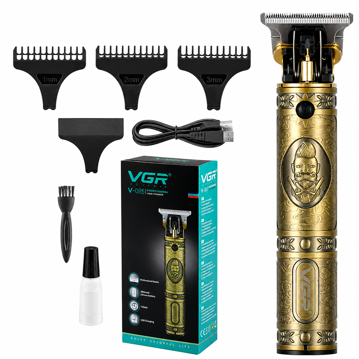 Триммер для стрижки VGR V-085 USB