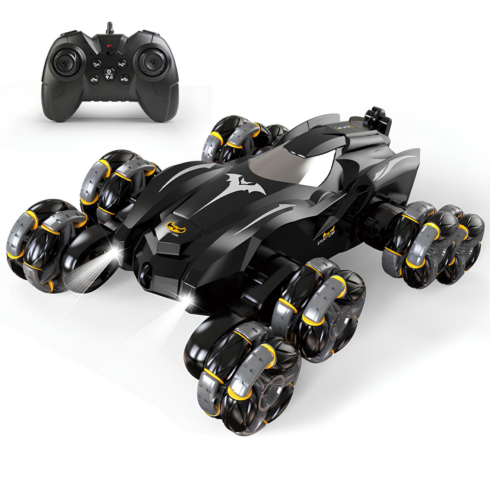 Машинка на радіокеруванні Бетмобіль 8х8 з фарами