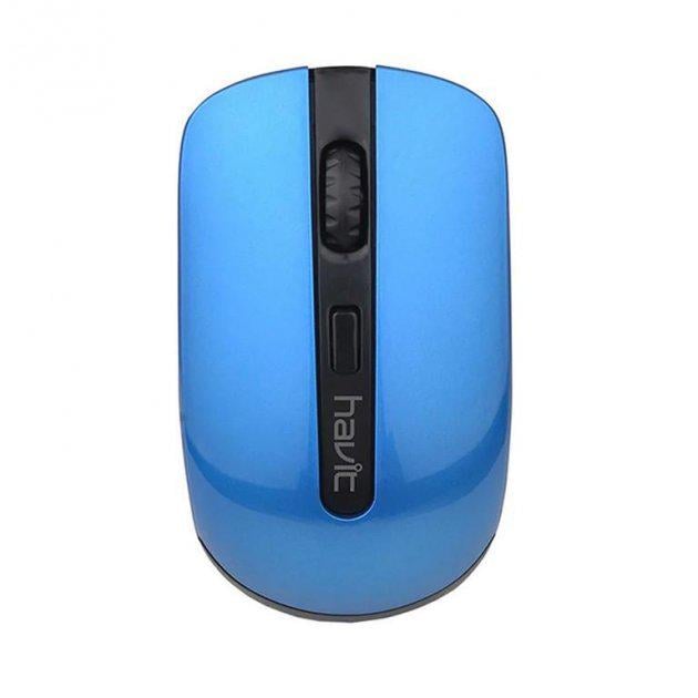 Мишка бездротова оптична Havit HV-MS989GT Блакитний (552542)