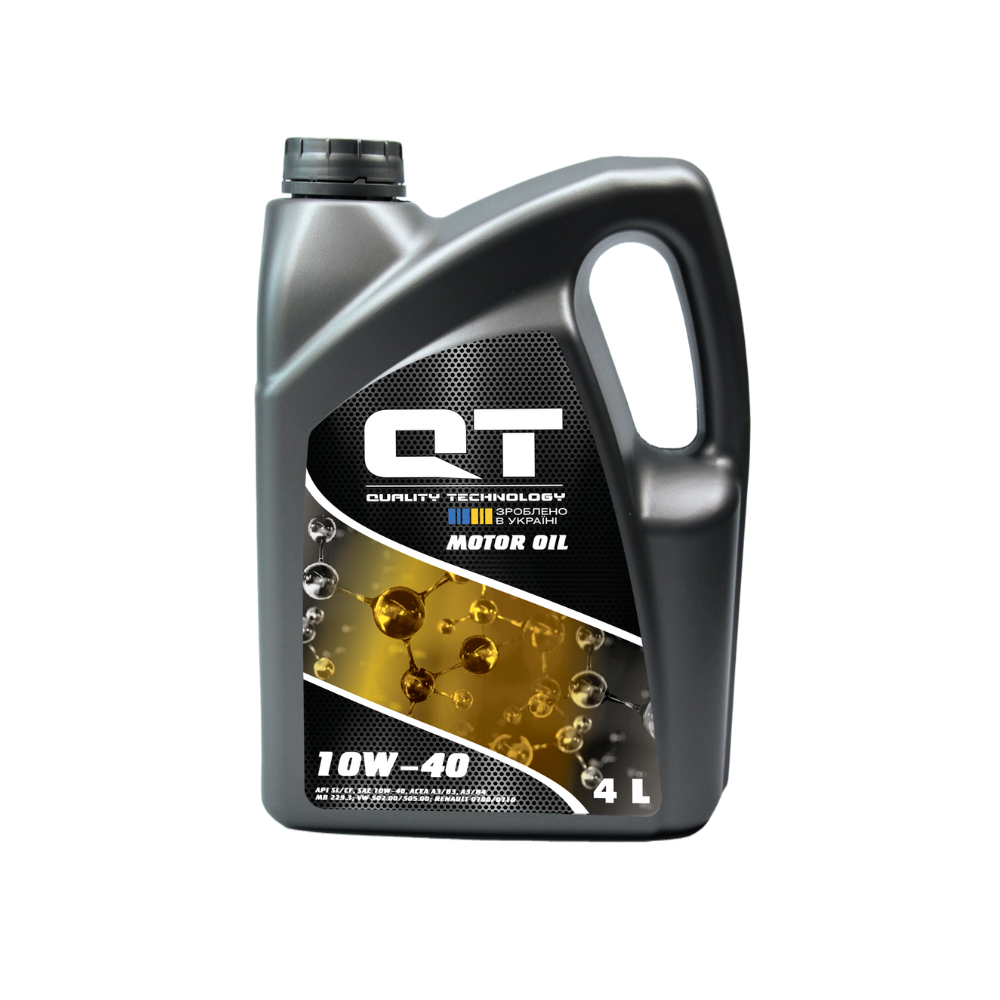 Моторное масло QT-Oil EXTRA PLUS 10W-40 полусинтетика 4 л (QT1310404)