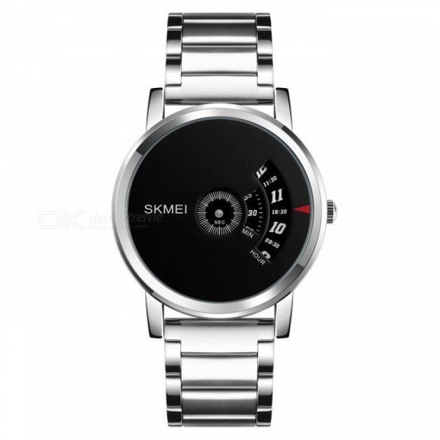 Мужские часы Skmei 1260 Silver/Black