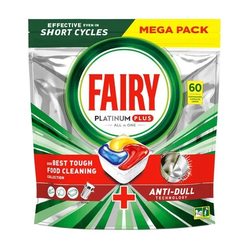 Капсули для посудомийних машин Fairy Platinum Plus 60 шт. (13340276)