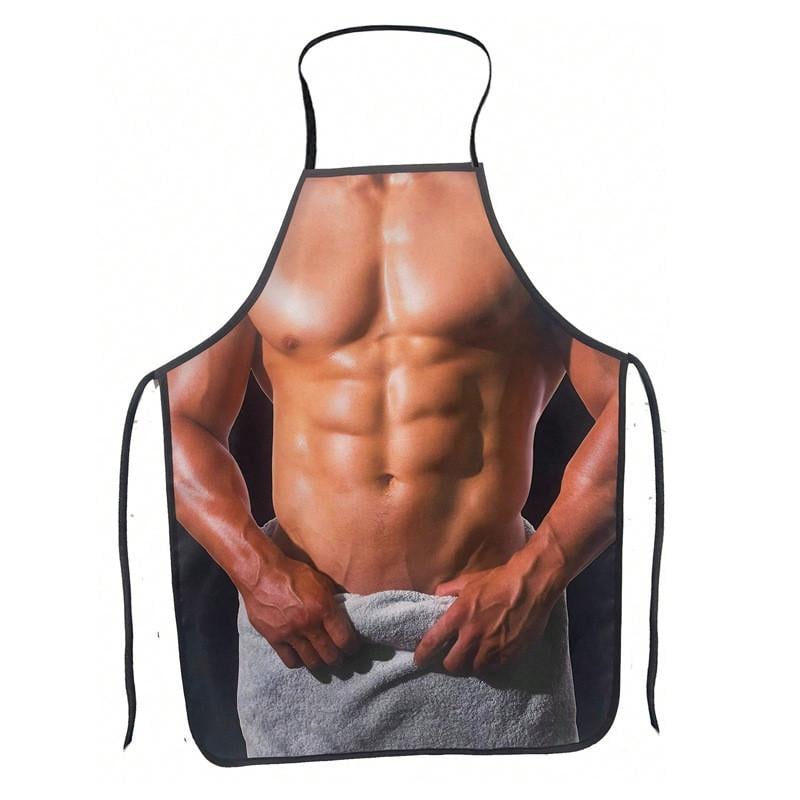 Фартук с приколом мужчина с полотенцем 80x60 см Разноцветный (50149) Фартук с приколом мужчина с полотенцем 80x60 см Разноцветный (50149)