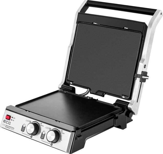 Гриль электрический контактный ECG KG 2033 Duo Grill&Waffle 2в1 2000 Вт (100213) - фото 5