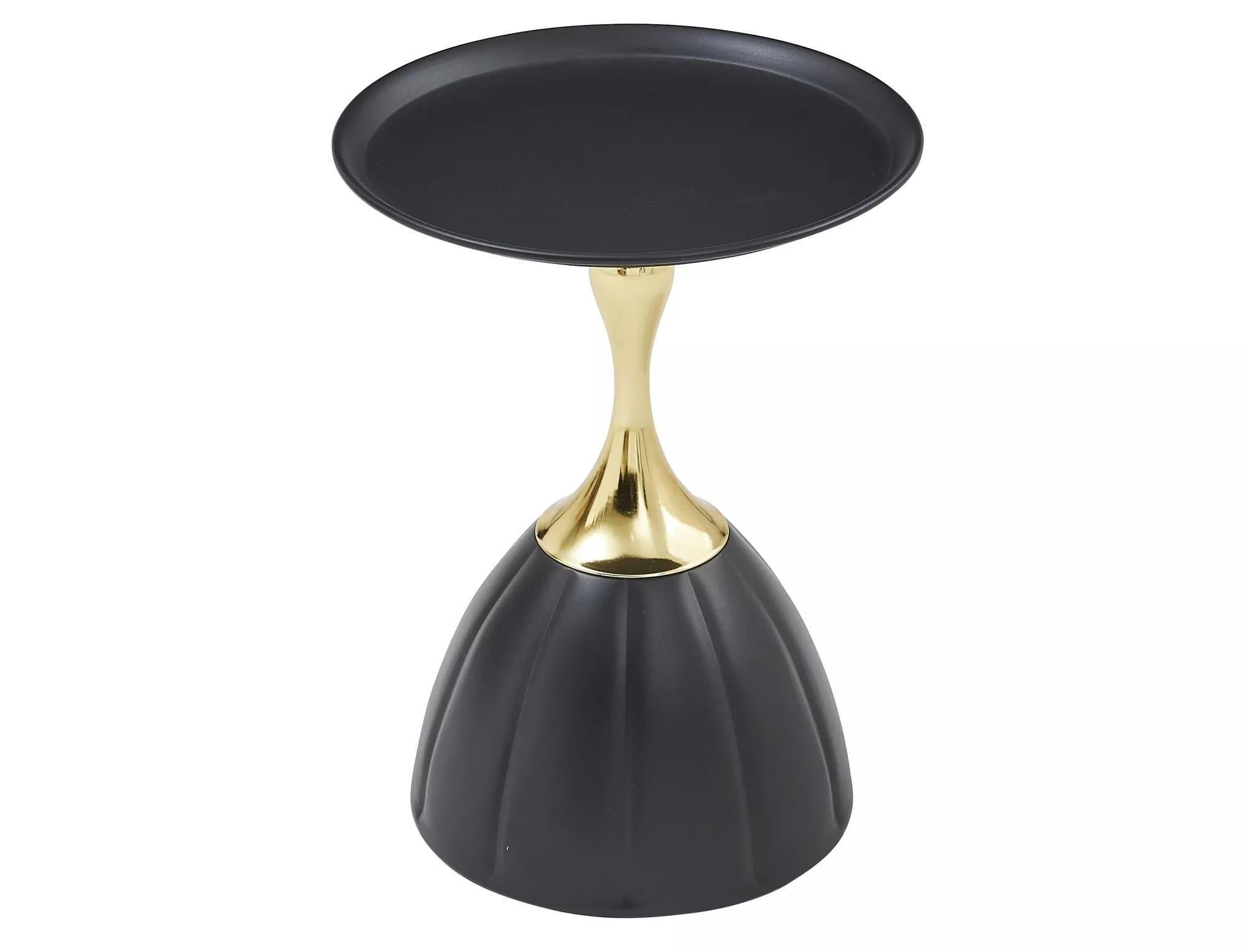 Журнальный столик Signal PIANA 38 см Черный/Золотой (PIANACZL) - фото 3 Журнальный столик Signal PIANA 38 см Черный/Золотой (PIANACZL) - фото 3