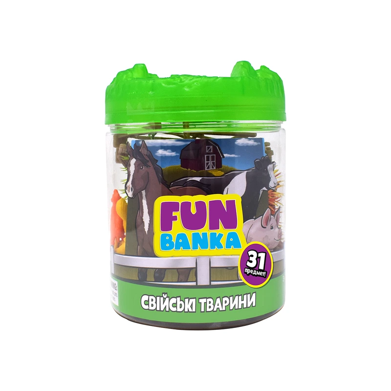 Набір ігровий фігурок Домашні тварини Fun Banka 320386-UA міні