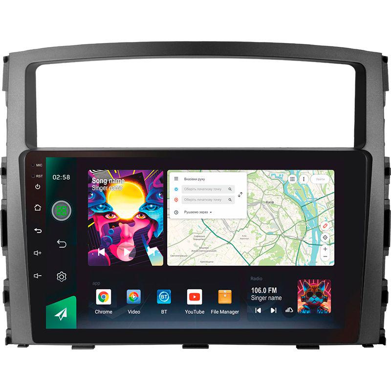 Магнитола штатная Sigma PRO 98128 2K 8/128 GB Mitsubishi Pajero 4 V80 V90 2006-2014 B 9" (AR-78831)