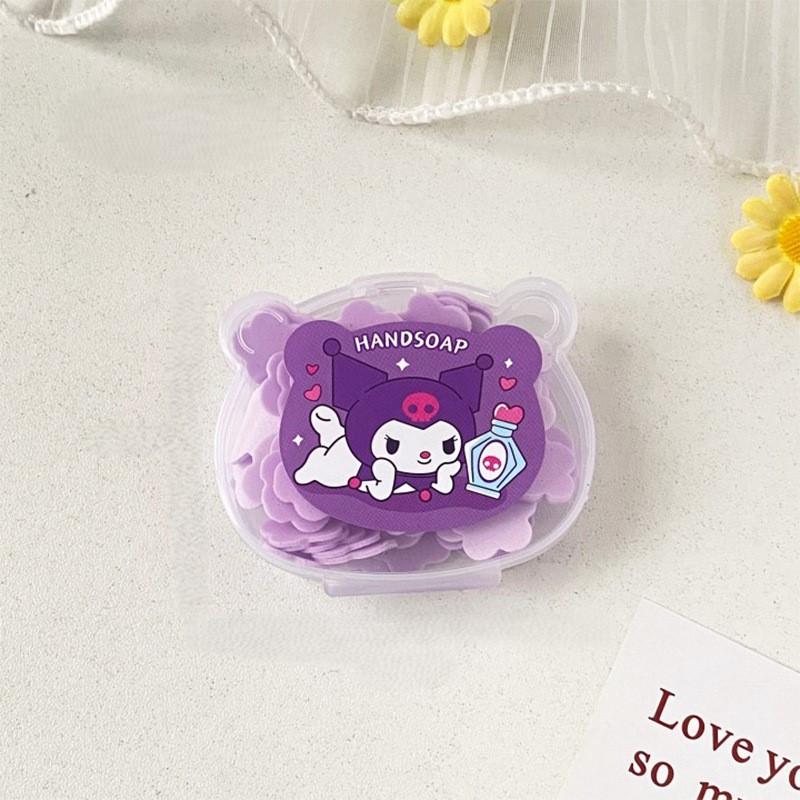 Мило дорожнє дитяче Kuromi пелюстки Фіолетовий (0184)