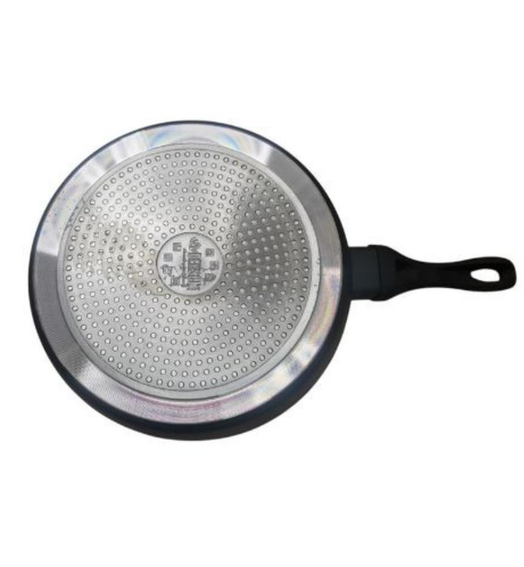 Сковорода глибока із скляною кришкою Benson BN-448 24 см алюмінієва/алмазне покриття (ML-05239) - фото 4 Сковорода глибока із скляною кришкою Benson BN-448 24 см алюмінієва/алмазне покриття (ML-05239) - фото 4