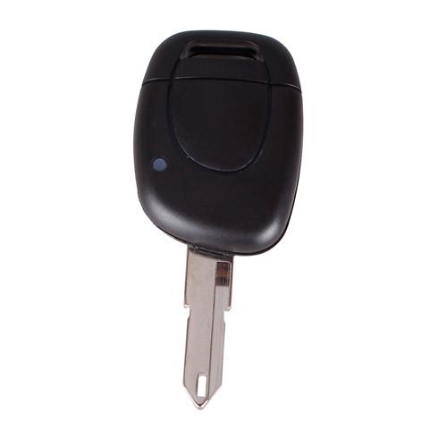 Ключ запалювання під чіп PCF7946 на 1 кнопку NE73 для Renault Master/Clio/Kangoo Black (12f6430c)