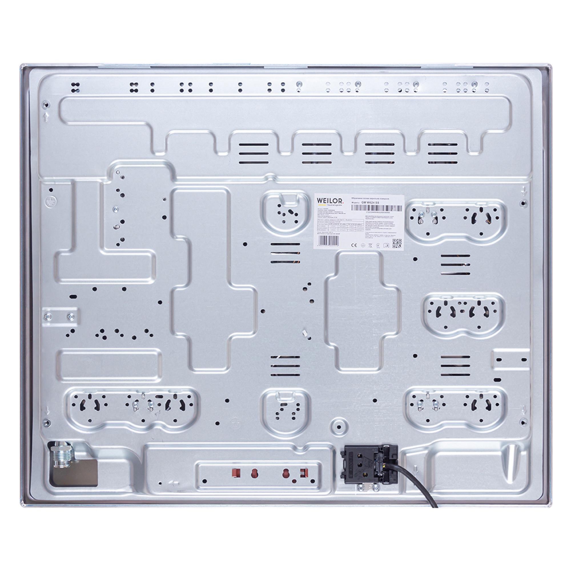Варочная поверхность газовая WEILOR GM W 624 SS - фото 10 Варочная поверхность газовая WEILOR GM W 624 SS - фото 10