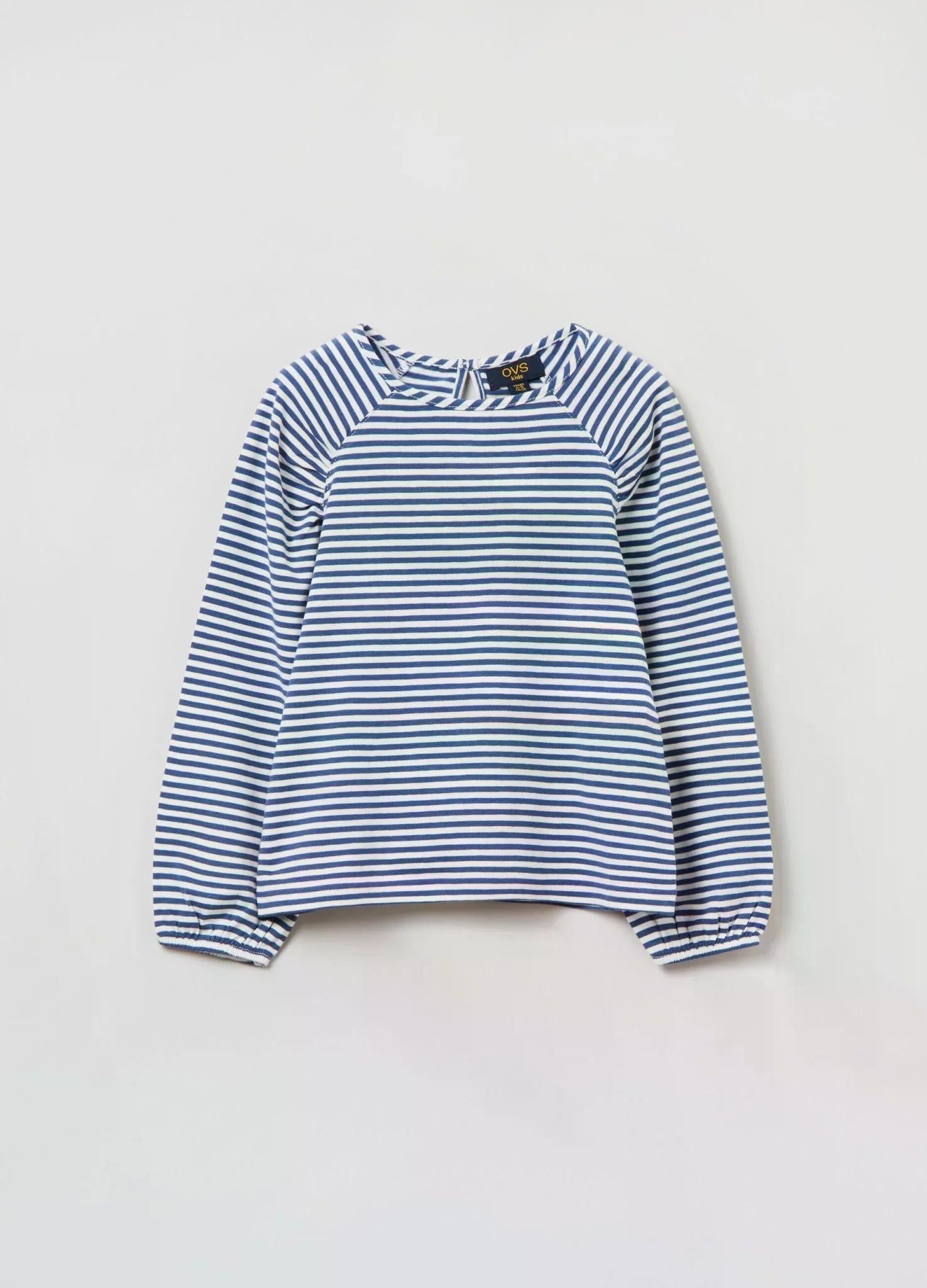 Реглан дитячий для дівчинки OVS 134 см Синій (0330A)