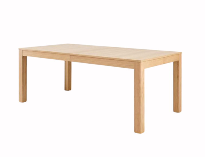 Обеденный стол из натурального дуба 100x200/326 см (25963816)