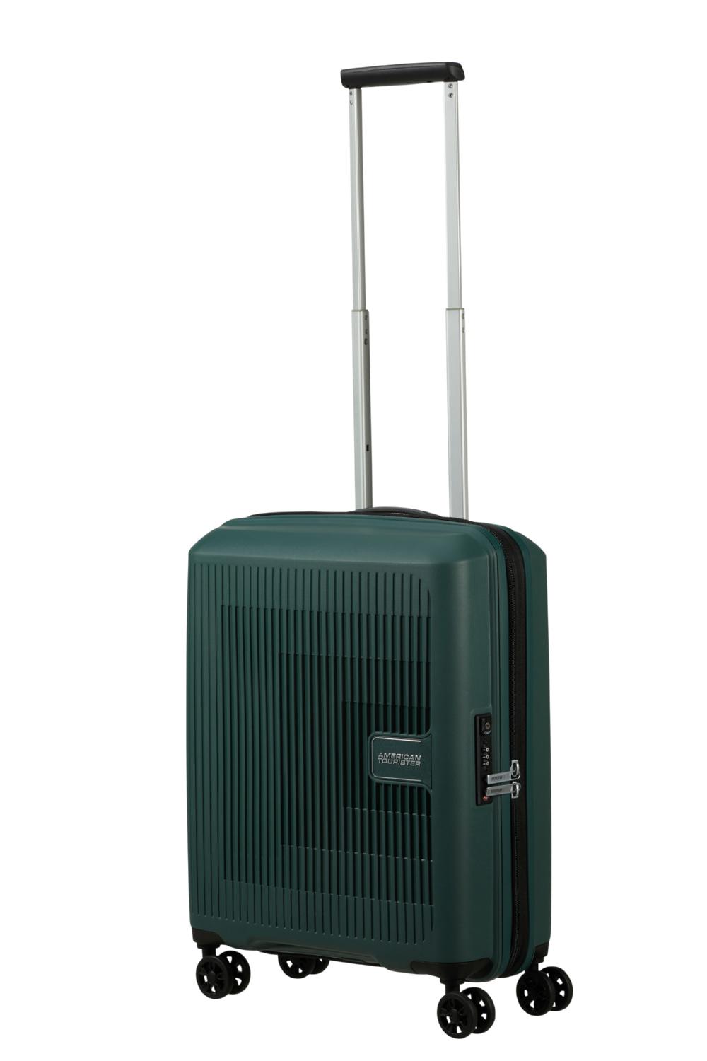 Чемодан American Tourister AEROSTEP 55x40x20/23 см Зеленый (MD8*04001) - фото 6