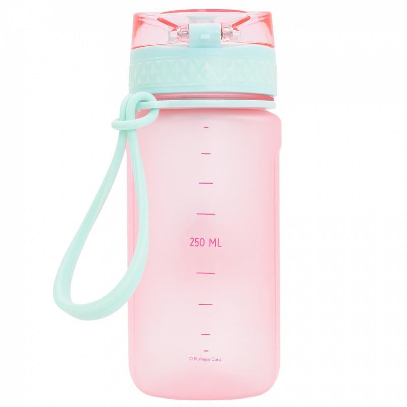 Бутылочка для воды Pusheen 708321 софт-тач эффект 500 мл Розовый (708321) - фото 2