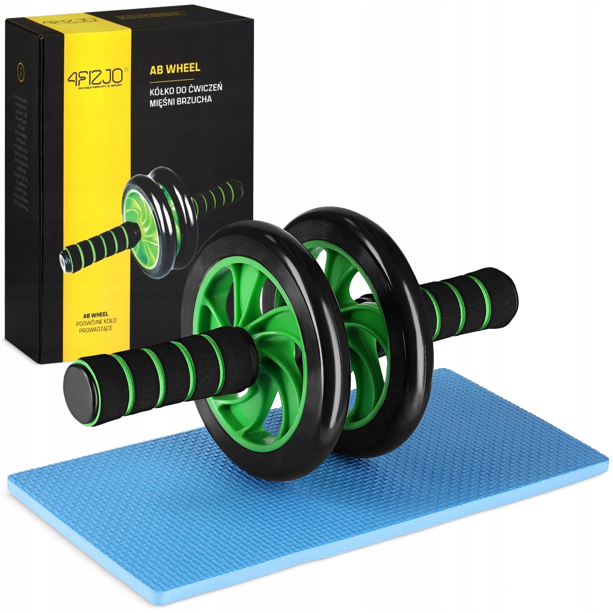 Ролик для пресса 4FIZJO Ab Wheel Black/Green (P-5907222931523) Ролик для пресса 4FIZJO Ab Wheel Black/Green (P-5907222931523)