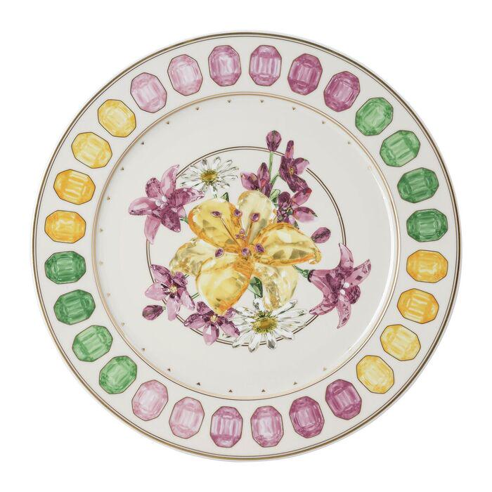 Тарелка для сервировки Букет IDYLLIA Swarovski x Rosenthal 33 см (2668427)