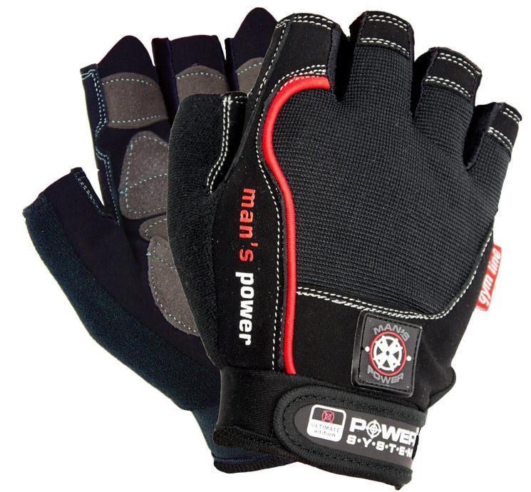 Рукавички для фітнесу Power System PS-2580 Man’s Power XS Black (3019792868)