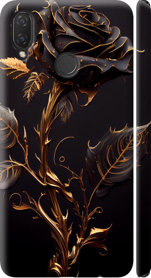 Чехол на Huawei P Smart Plus Роза 3 (5552m-1555-42517)