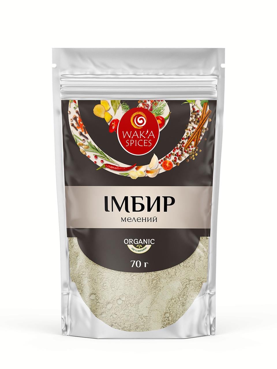 Имбирь молотый WAK`A 70 г (2250575897)