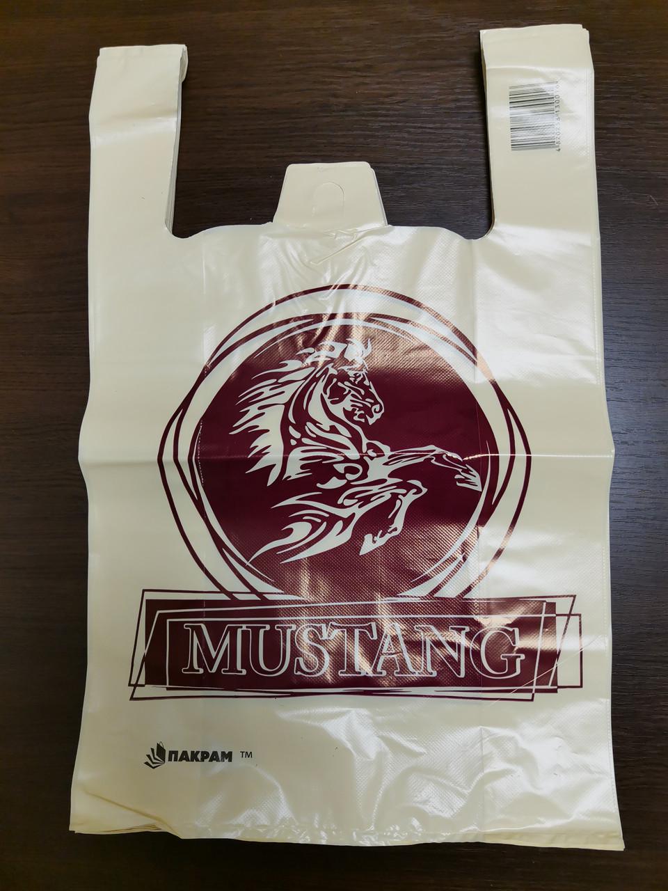 Пакет-майка ТМ ПАКРАМ Мустанг 36х60 см 55 мкм 25 шт. - фото 2 Пакет-майка ТМ ПАКРАМ Мустанг 36х60 см 55 мкм 25 шт. - фото 2