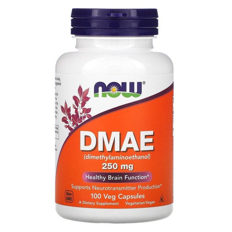 Аминокислота Now Foods DMAE 250 мг 100 капсул