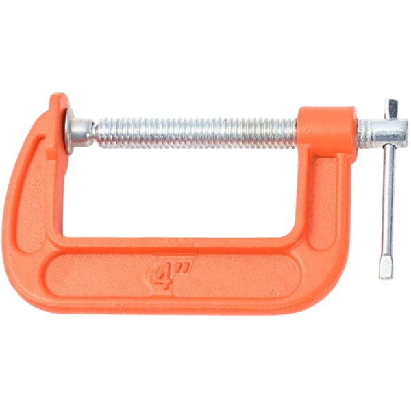 Струбцина G-подібна WorkMan Light чавунна 100 мм (593)