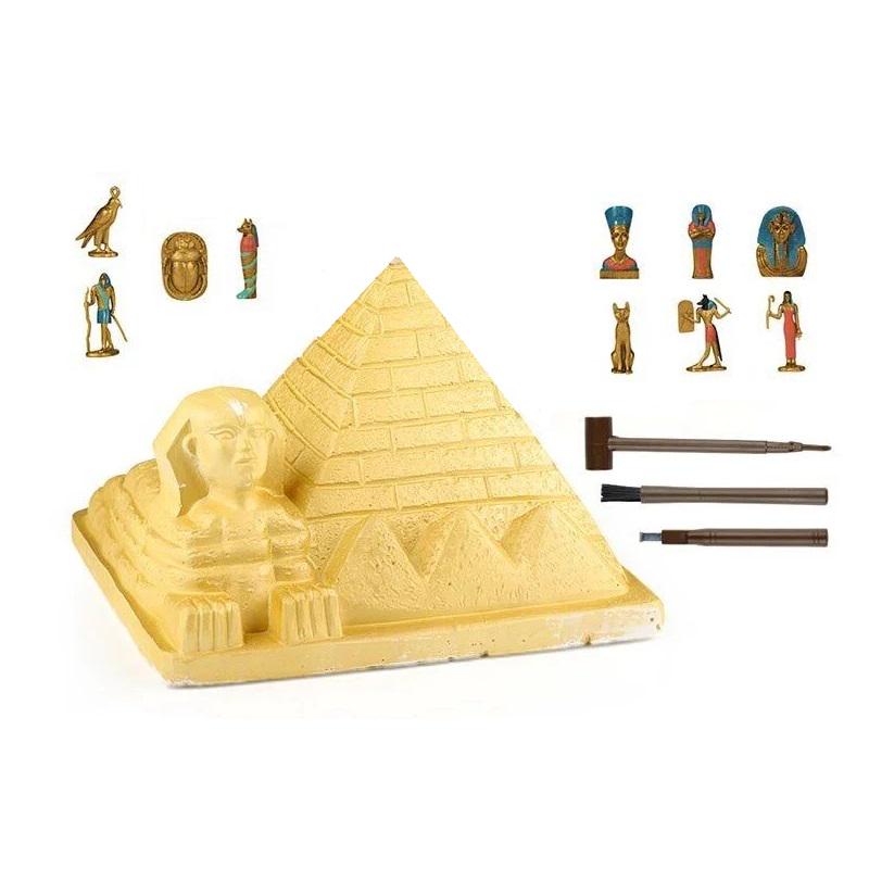 Игровые раскопки Египетская пирамида 10 фигур/инструменты Multicolor (156012)