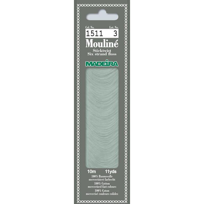 Нитки мулине Madeira 1511 Mouline Папоротник