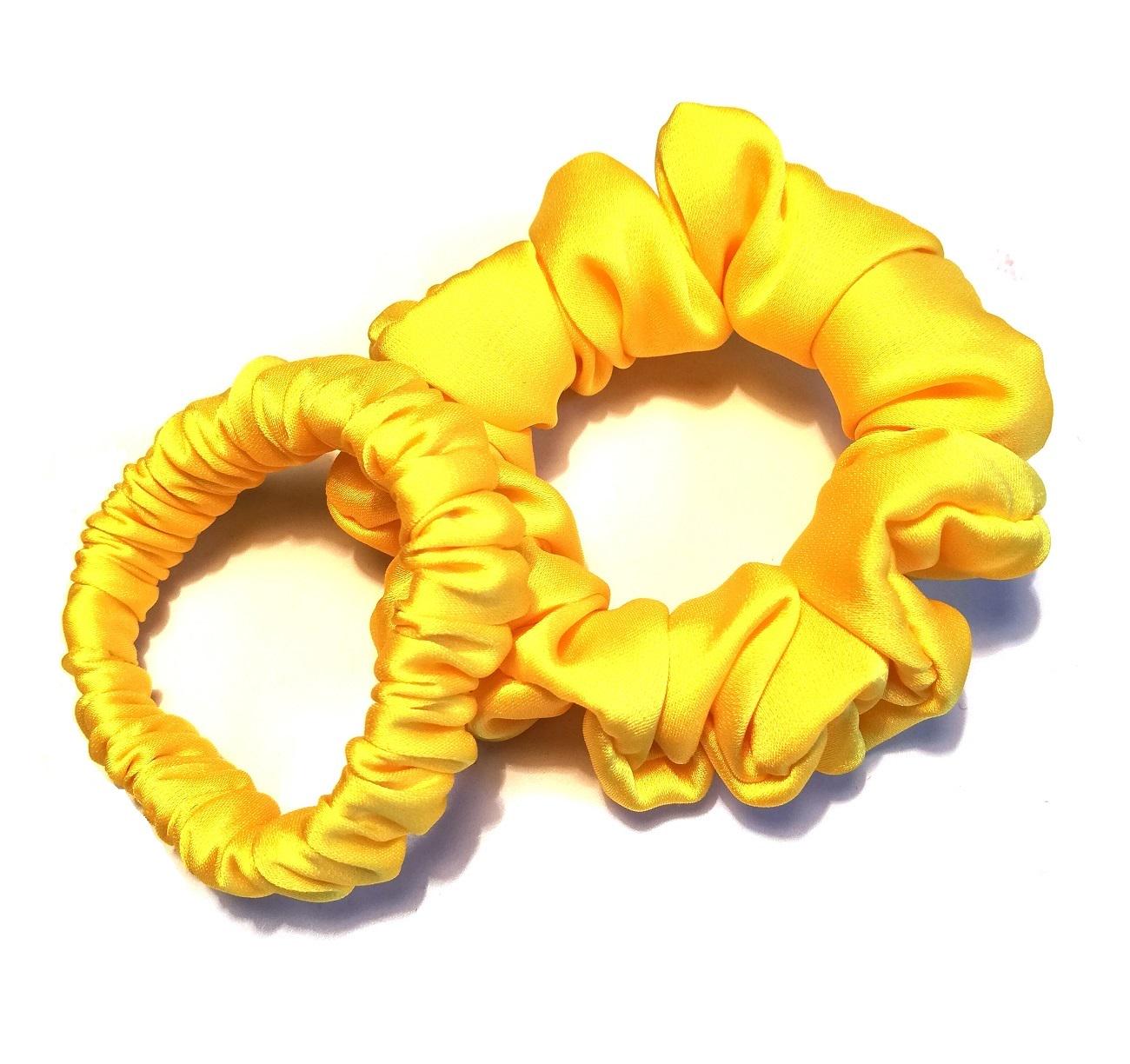 Резинки для волос Stenson WW02498 2 шт. Yellow (13925364)