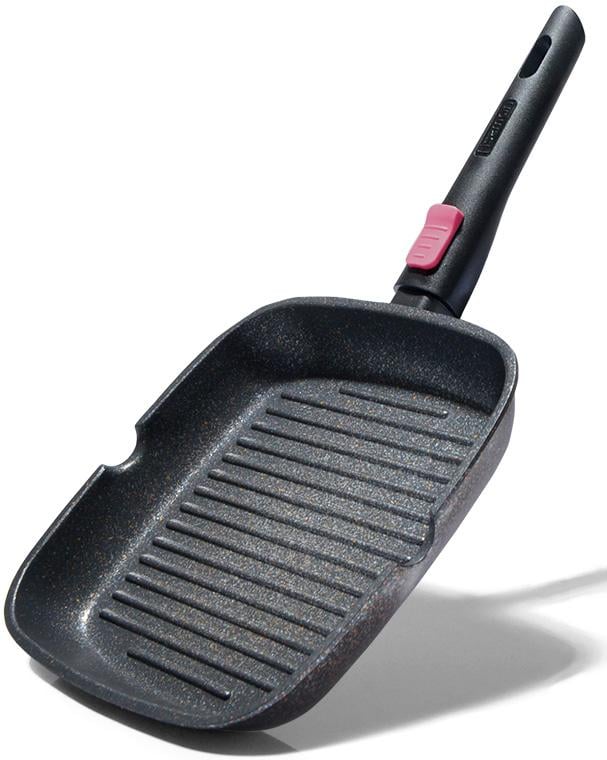 Сковорода-гриль Fissman Rebusto 24х24х4 см со съемной ручкой (FN-4230)