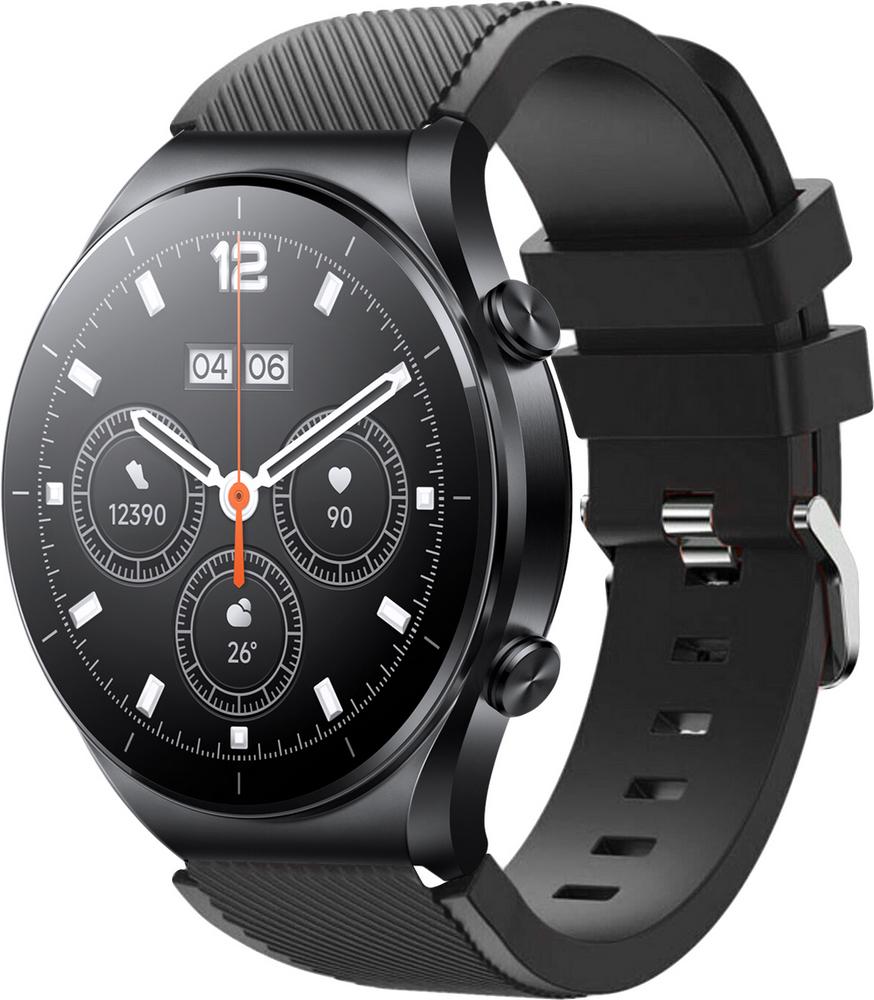 Ремінець Cross для Xiaomi Watch S1 Acttive Black (28892-2B)