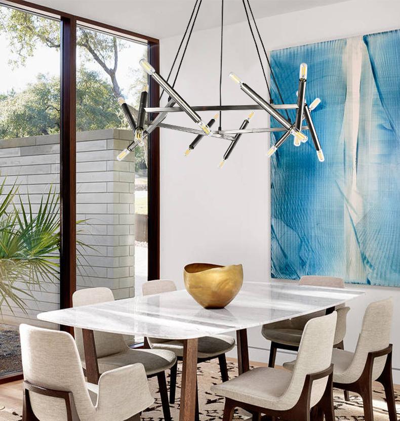 Люстра Pentagone Chandelier 054544/ D 900 Cr (4459554)