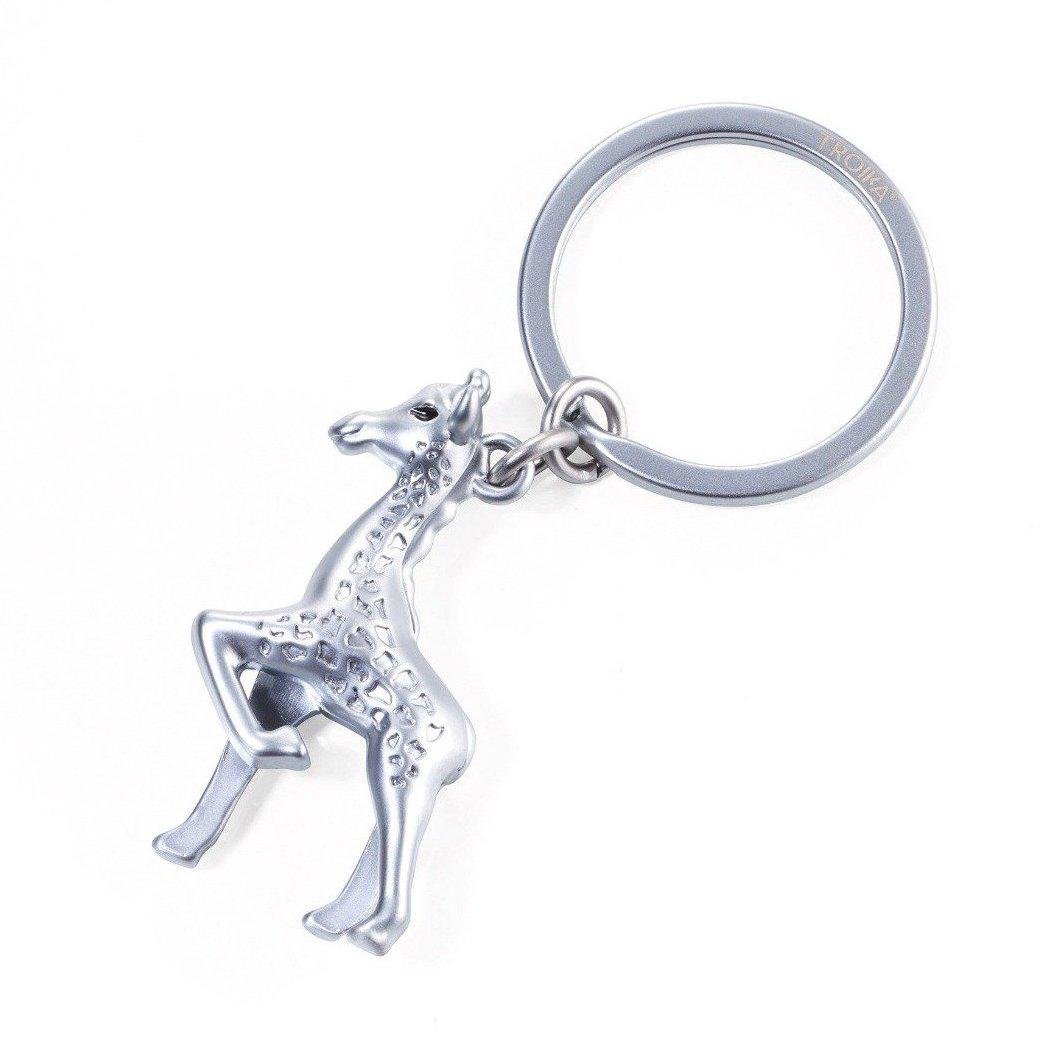 Брелок Жираф Серебристый