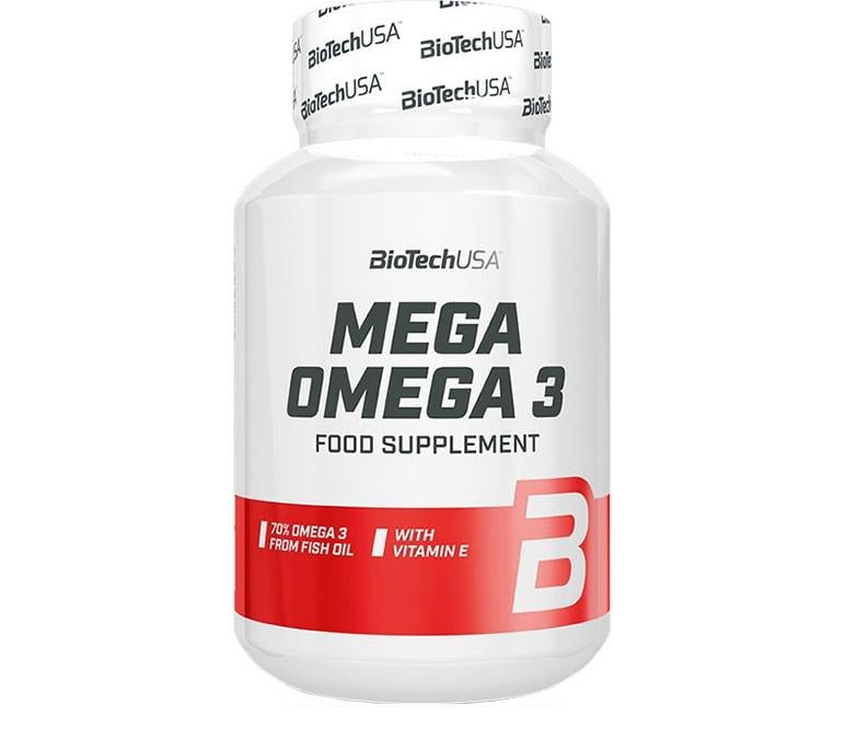 Омега для спорта BioTechUSA Mega 90 Softgel Capsules