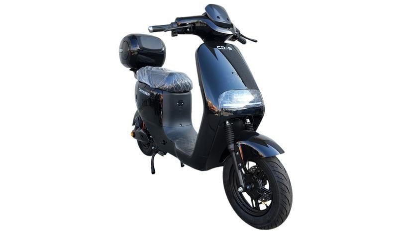 Электроскутер двухместный Crosser CR9 1000W 72V 24Ah Черный
