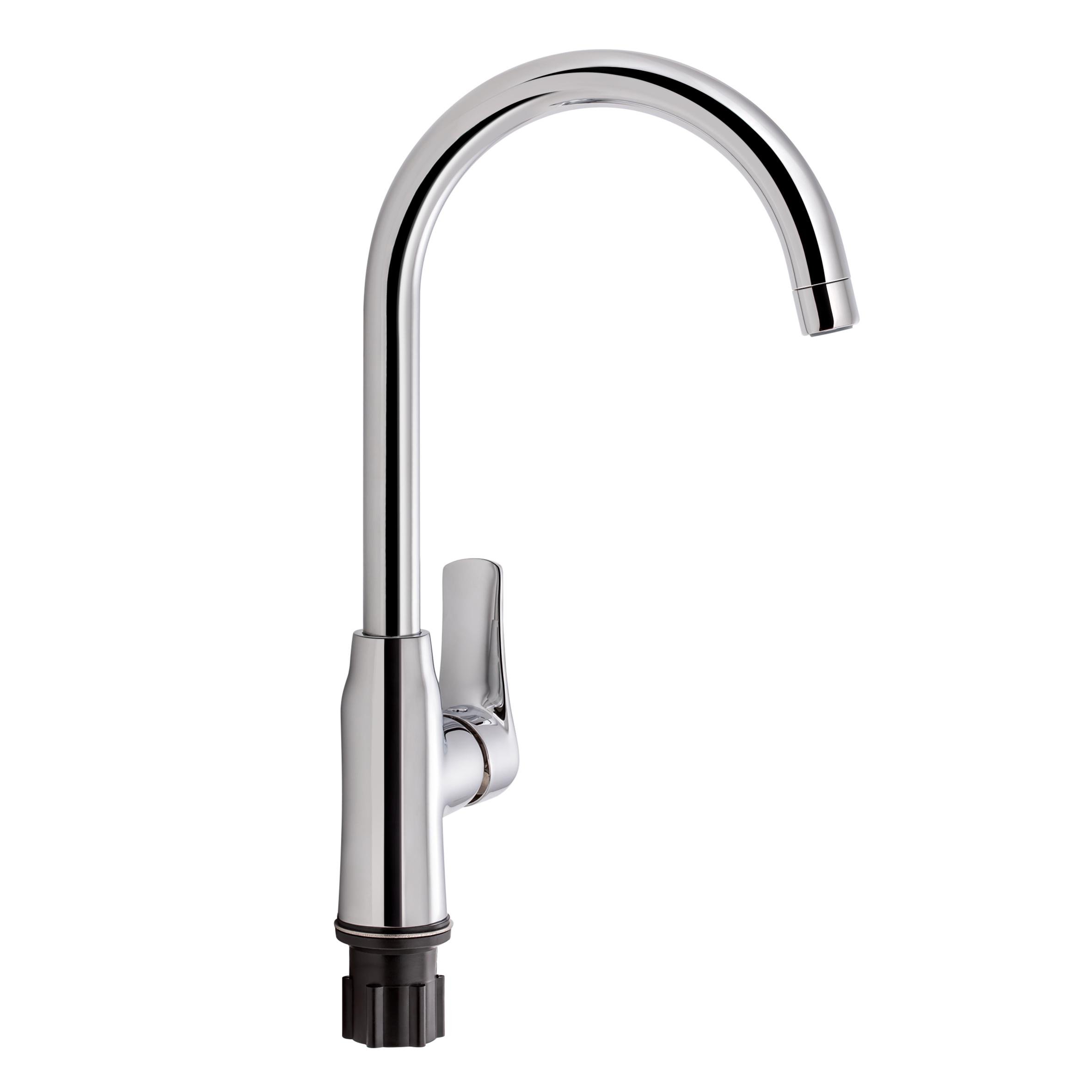 Змішувач для кухні Q-tap ​​Terezin QTRN9024101UC Хром (93476)