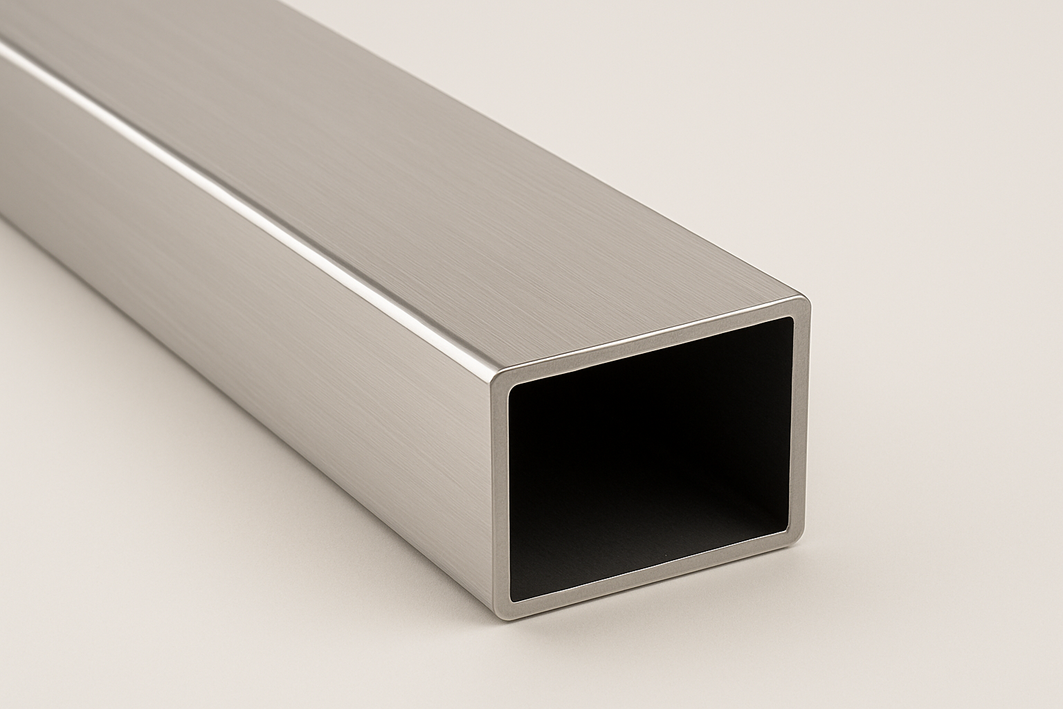 Труба профільна нержавіюча 40х10х1,5 мм полірована AISI 201 1,0 м (29819631)